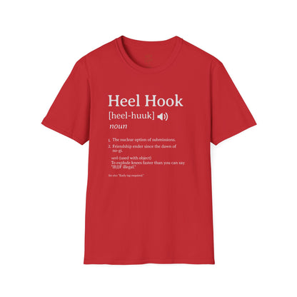 Definition Tee – Jiu-Jitsu Inspired "Heel Hook"