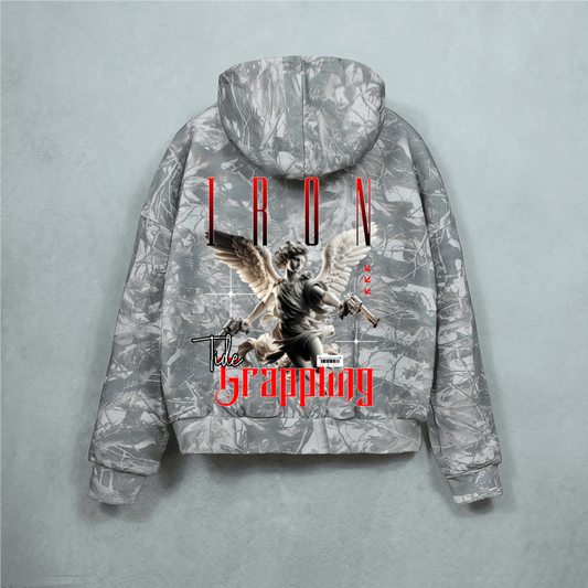 Iron Justice Heavyweight French Terry Camo Hoodie