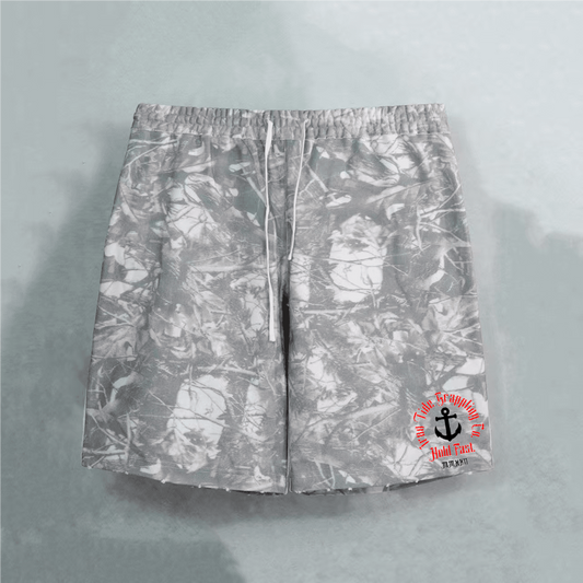 Iron Justice Heavyweight French Terry Camo Shorts