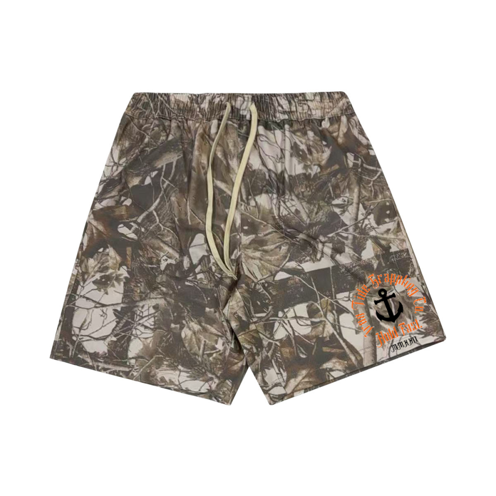 Iron Justice Heavyweight Woodland Camo Shorts