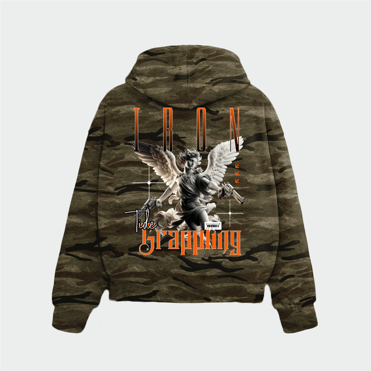 Iron Justice Heavyweight Camo Hoodie
