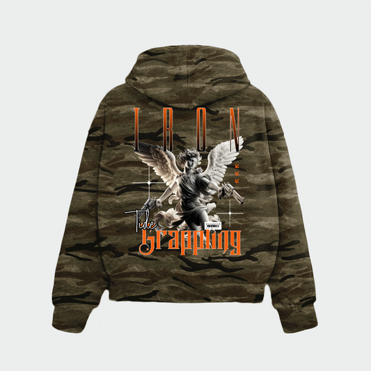 Iron Justice Heavyweight Camo Hoodie