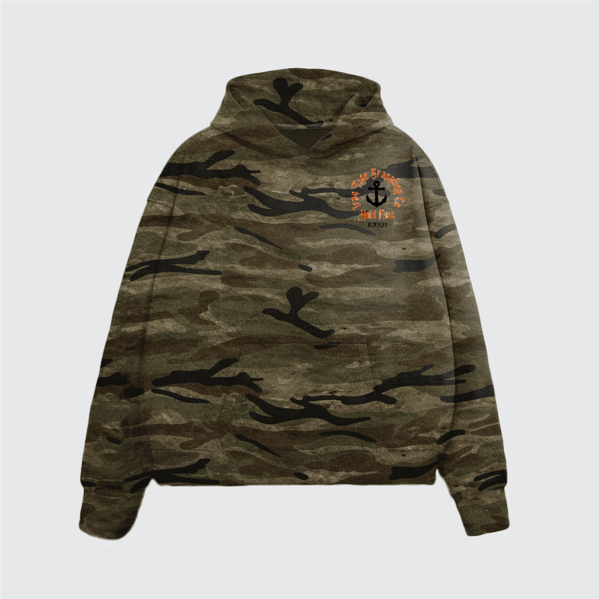 Iron Justice Heavyweight Camo Hoodie