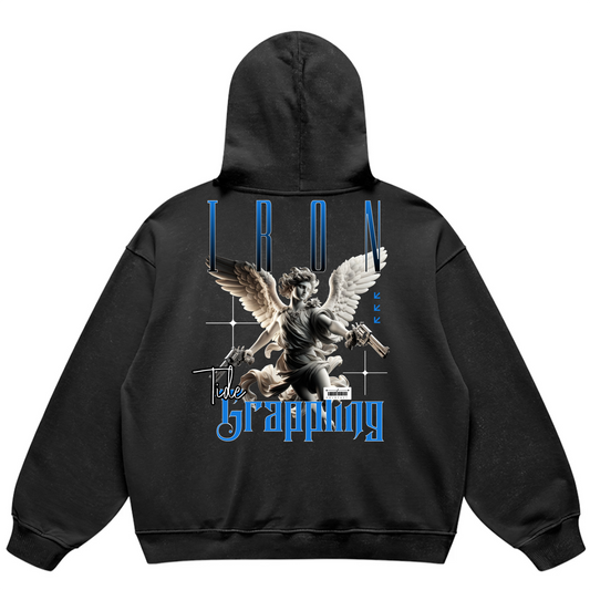 Iron Justice Retro Super Heavyweight Oversized Hoodie