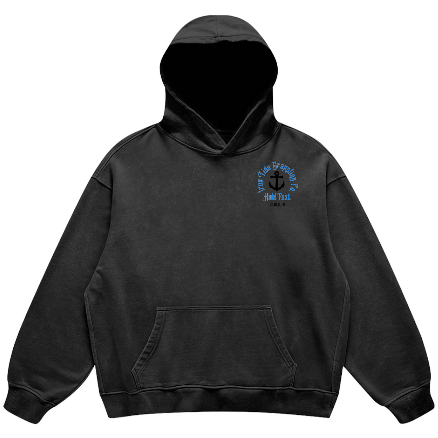 Iron Justice Retro Super Heavyweight Oversized Hoodie