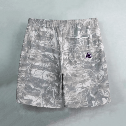 Iron Tide “The Mask Slips” Heavyweight French Terry Camo Shorts