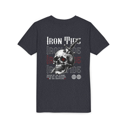 Iron Tide Grappling Youth “Raised by the Storms” Tee