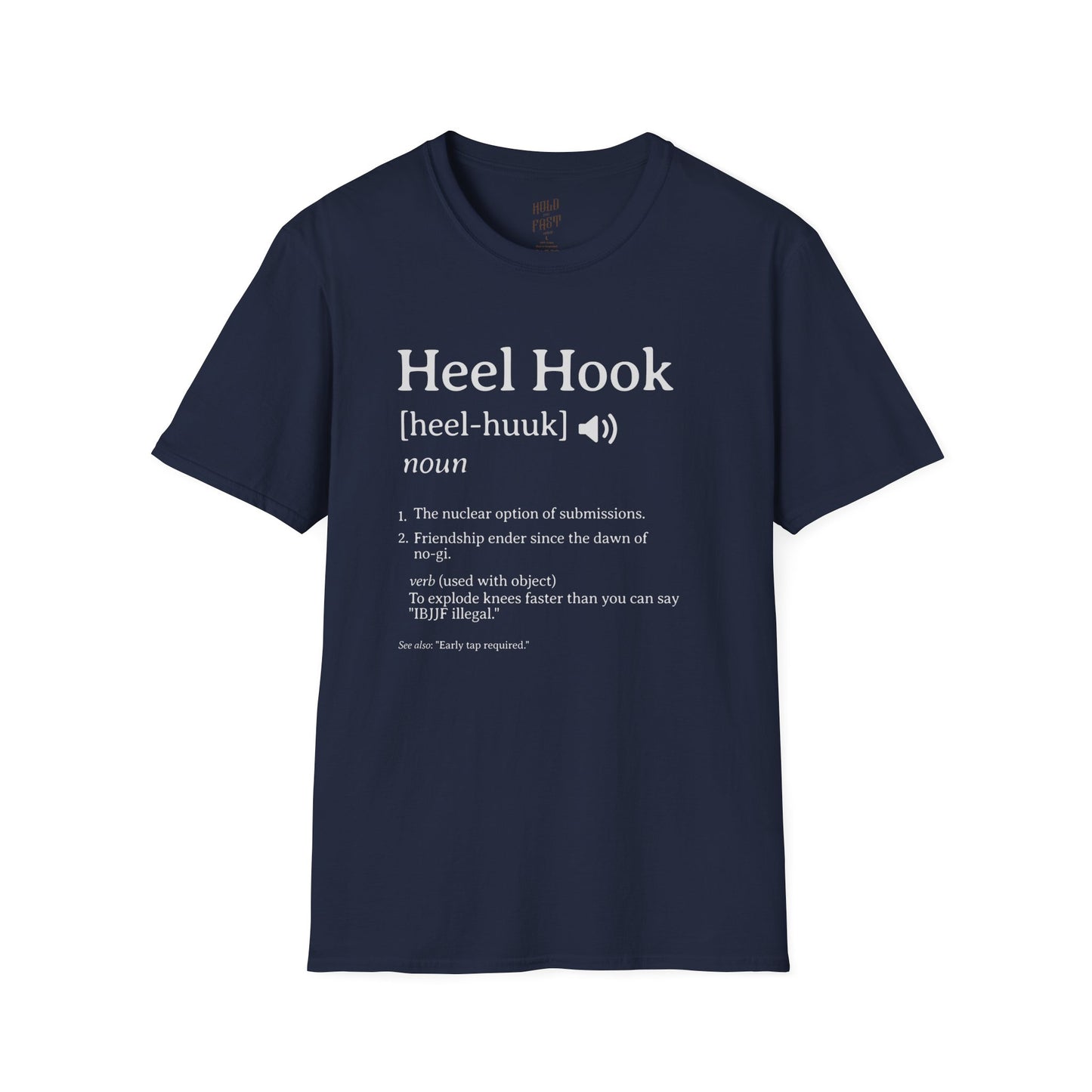 Definition Tee – Jiu-Jitsu Inspired "Heel Hook"