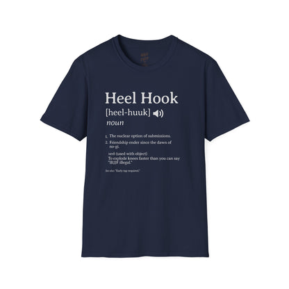 Definition Tee – Jiu-Jitsu Inspired "Heel Hook"