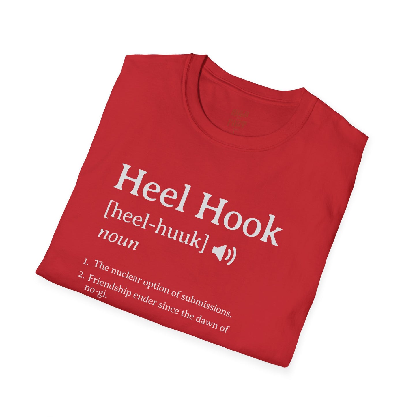Definition Tee – Jiu-Jitsu Inspired "Heel Hook"