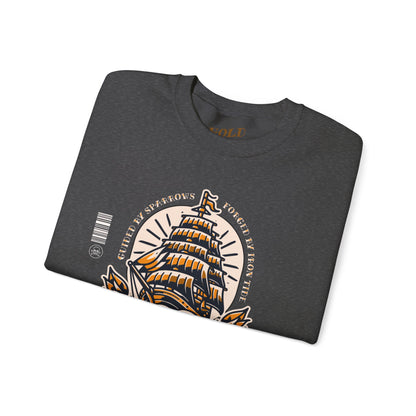 Guided by Sparrows Crewneck – Iron Tide Grappling Co.