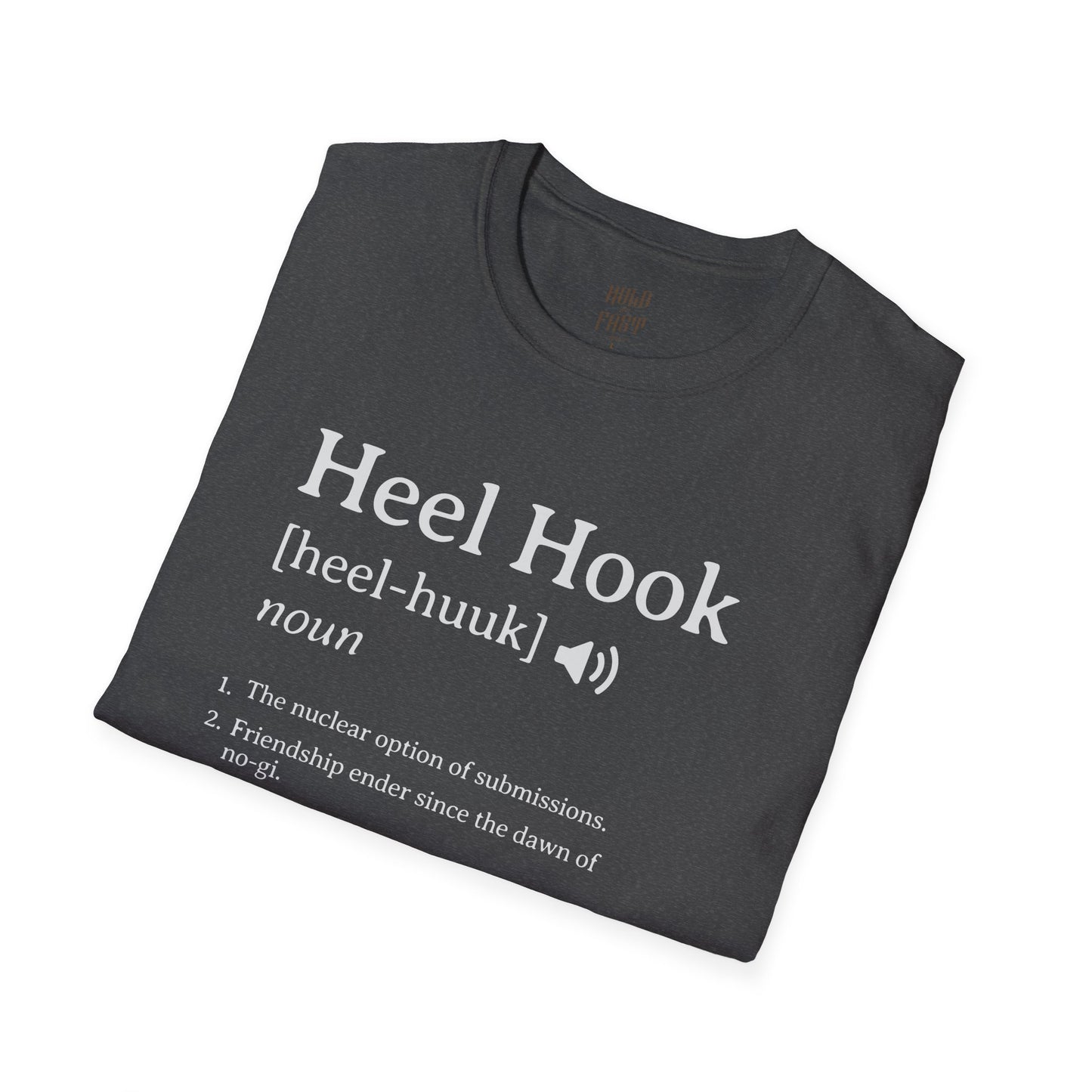 Definition Tee – Jiu-Jitsu Inspired "Heel Hook"