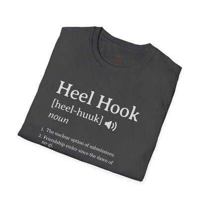 Definition Tee – Jiu-Jitsu Inspired "Heel Hook"