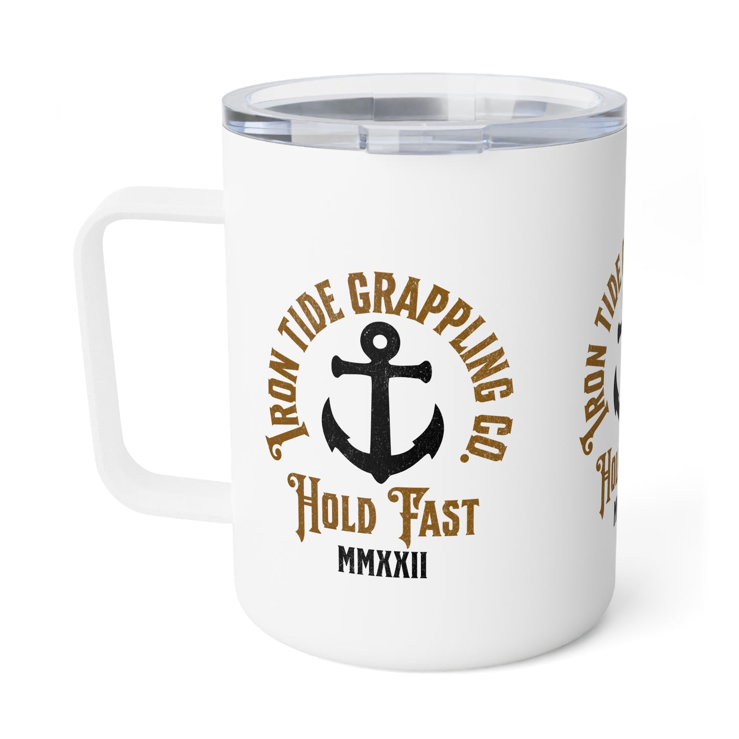 Iron Tide Grappling Co. “Hold Fast” 10oz Insulated Coffee Mug