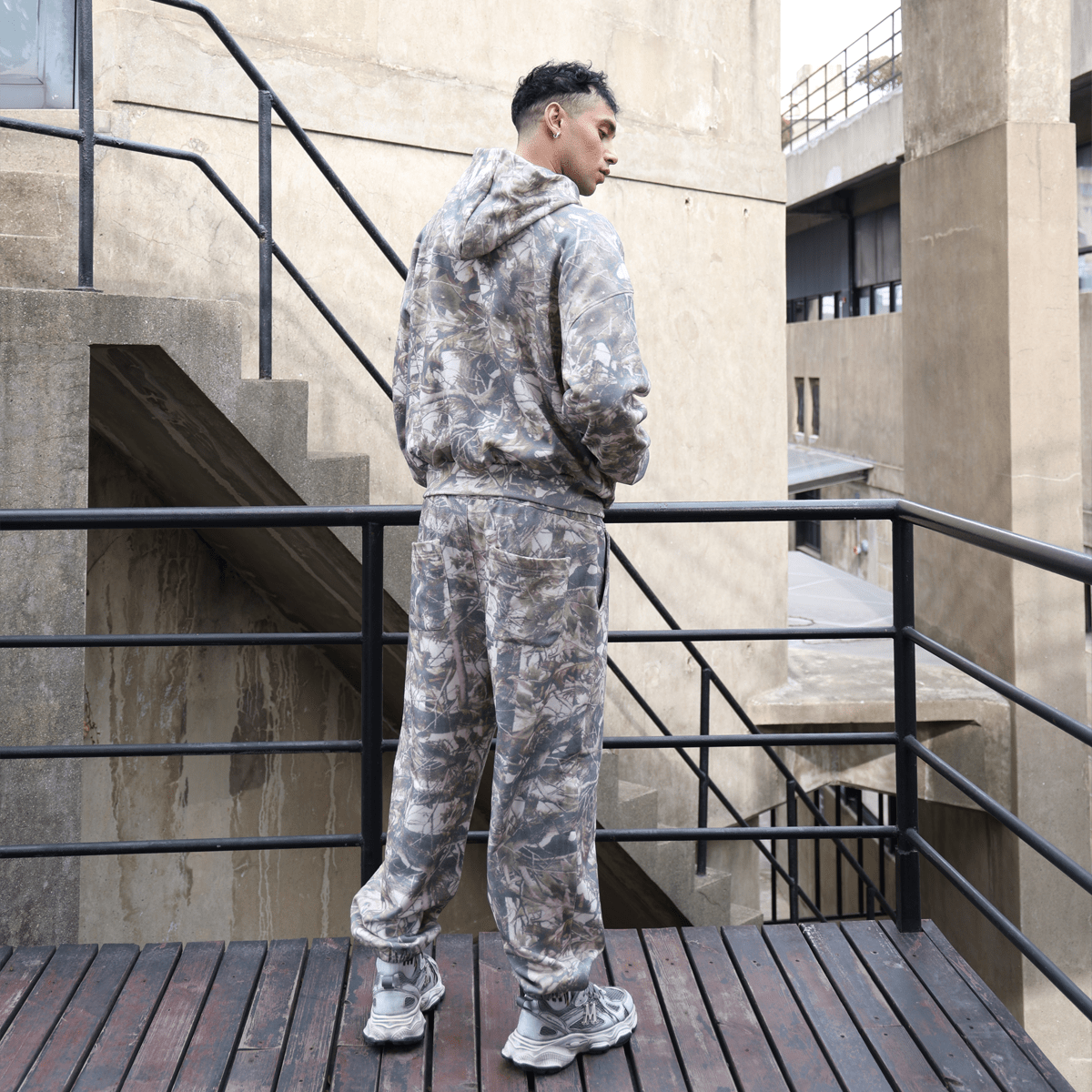 Iron Justice Heavyweight French Terry Camo Sweatpants