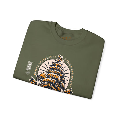 Guided by Sparrows Crewneck – Iron Tide Grappling Co.