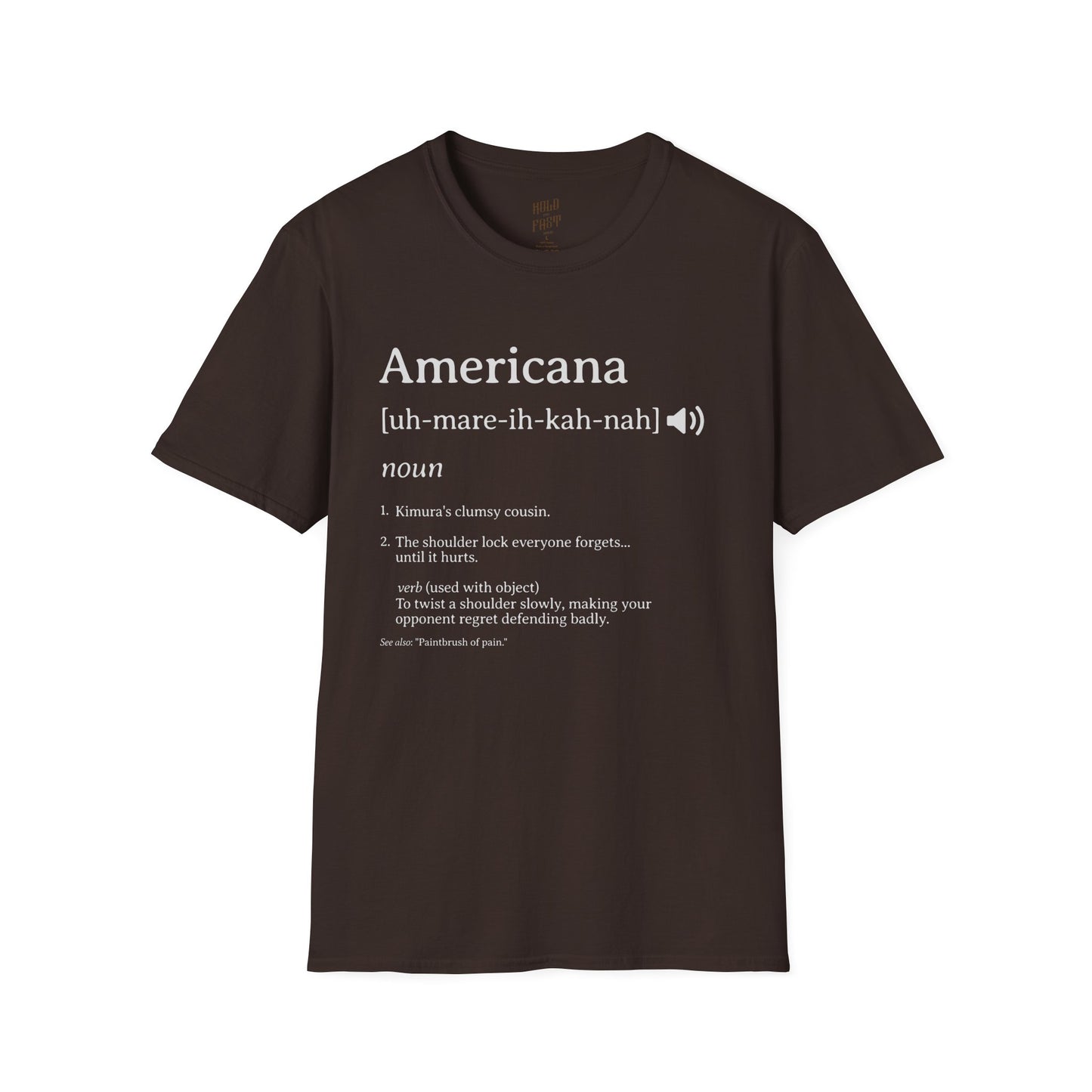 Definition Tee – Jiu-Jitsu Inspired "Americana"