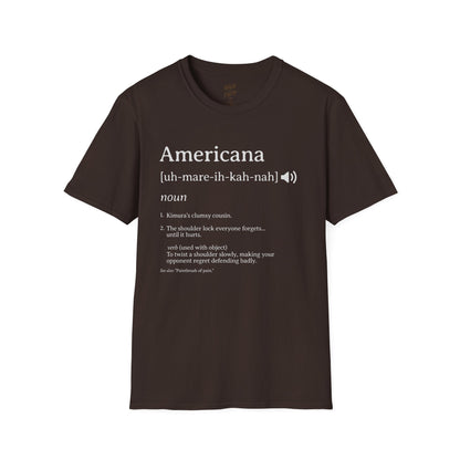 Definition Tee – Jiu-Jitsu Inspired "Americana"