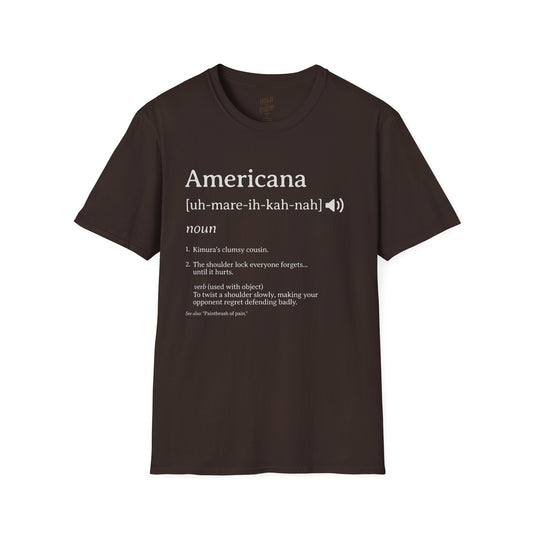 Definition Tee – Jiu-Jitsu Inspired "Americana"