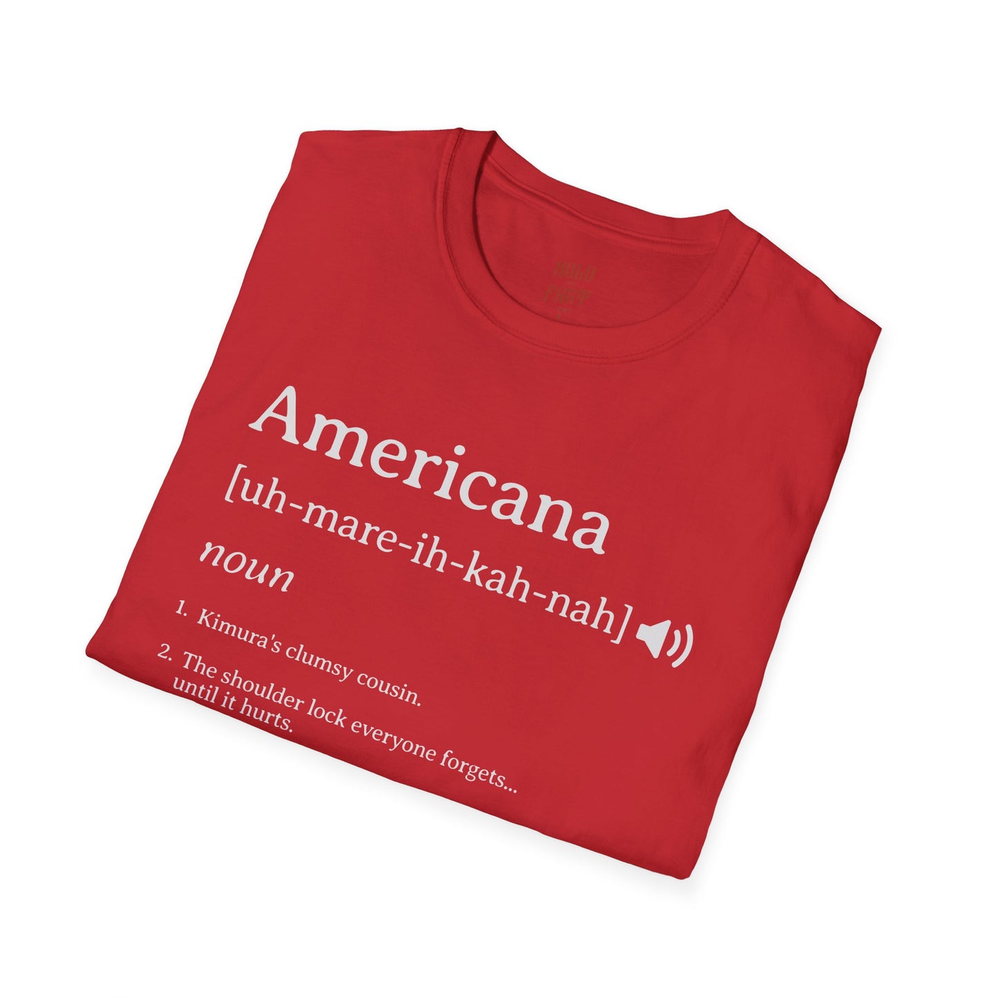 Definition Tee – Jiu-Jitsu Inspired "Americana"