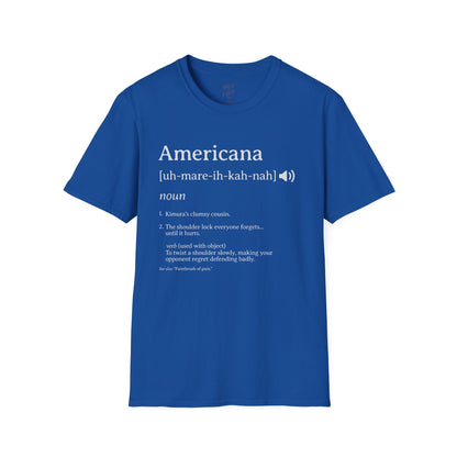 Definition Tee – Jiu-Jitsu Inspired "Americana"