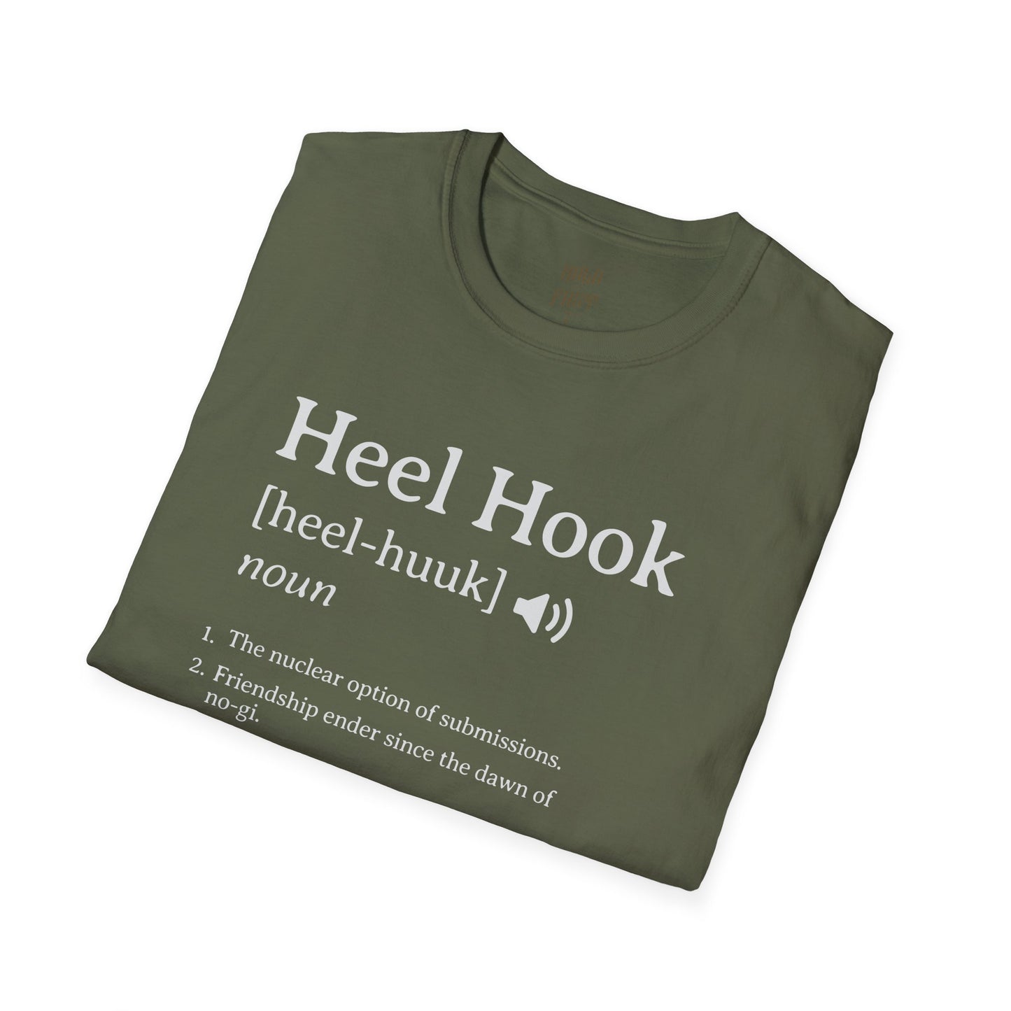 Definition Tee – Jiu-Jitsu Inspired "Heel Hook"