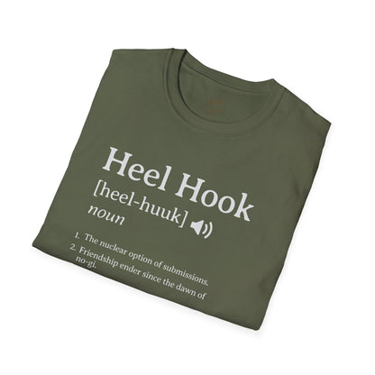 Definition Tee – Jiu-Jitsu Inspired "Heel Hook"