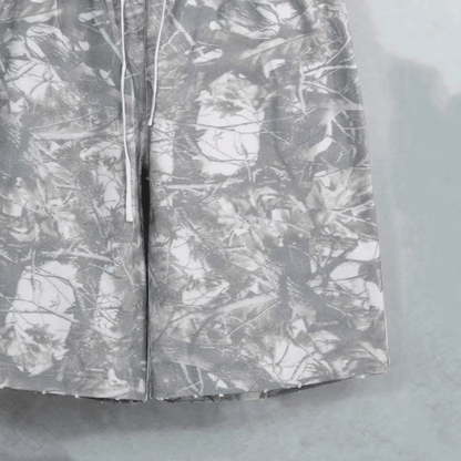 Iron Justice Heavyweight French Terry Camo Shorts