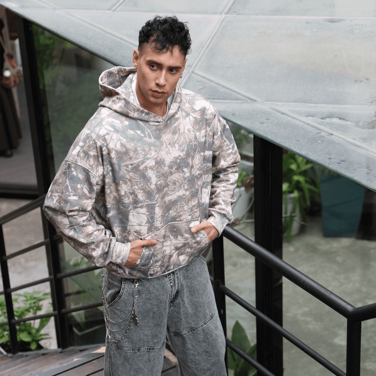 Iron Justice Heavyweight French Terry Camo Hoodie