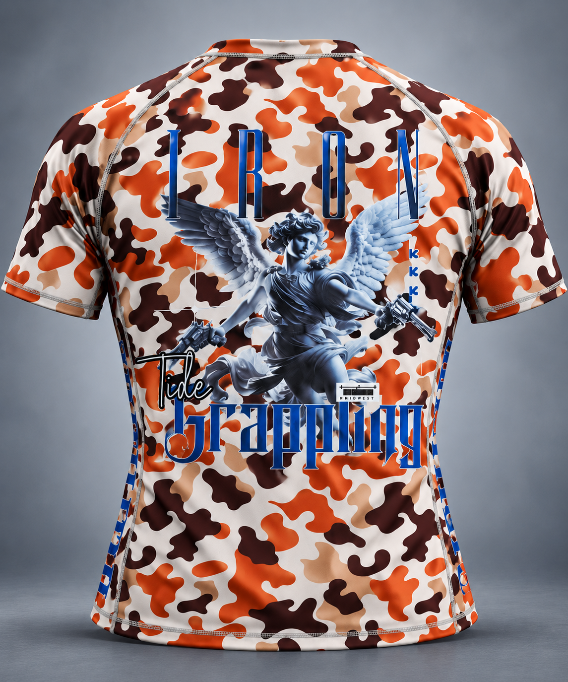 Presale Iron Tide Grappling Rash Guard – "Duck Camo"